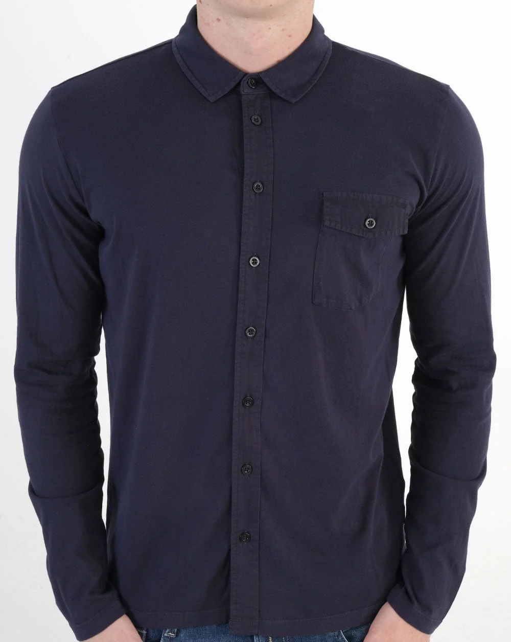 Replay Essential Shirt Deep Blue - Image 2