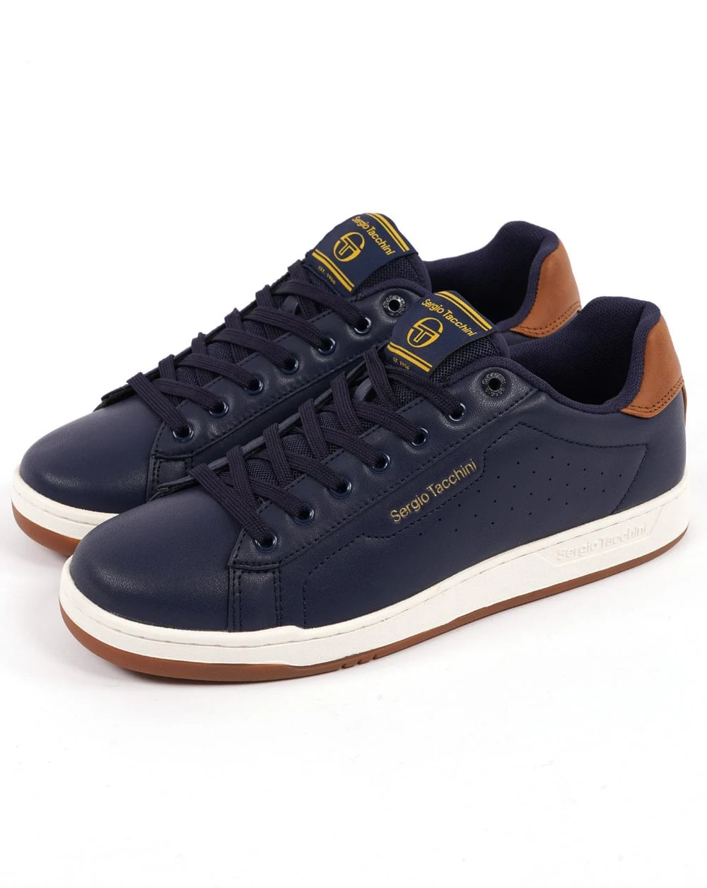 Sergio Tacchini Capri Trainers Navy - Image 2