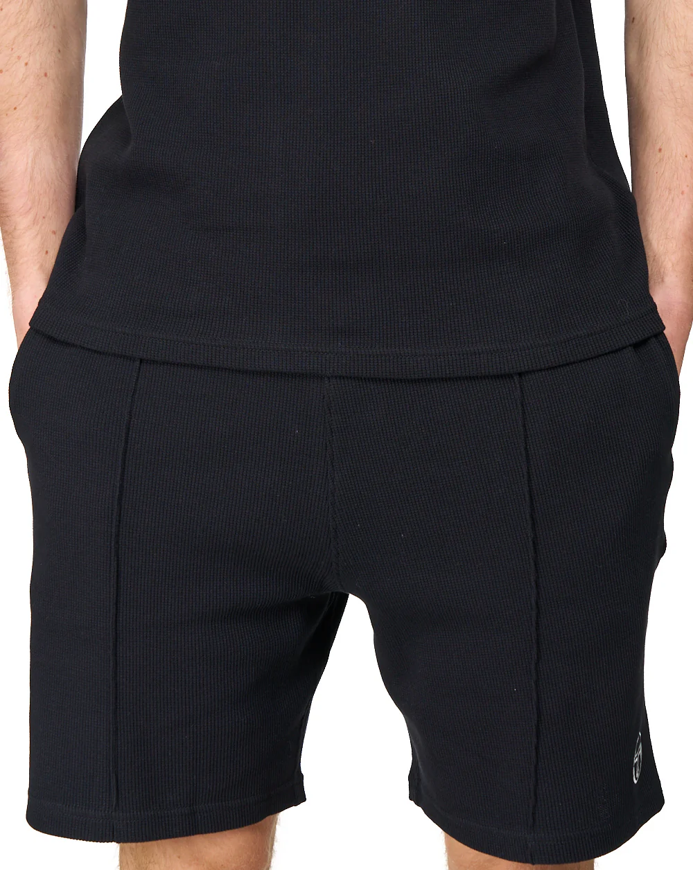 Sergio Tacchini Court Shorts Black - Image 5