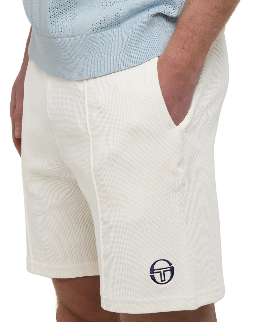 Sergio Tacchini Court Shorts Gardenia - Image 3