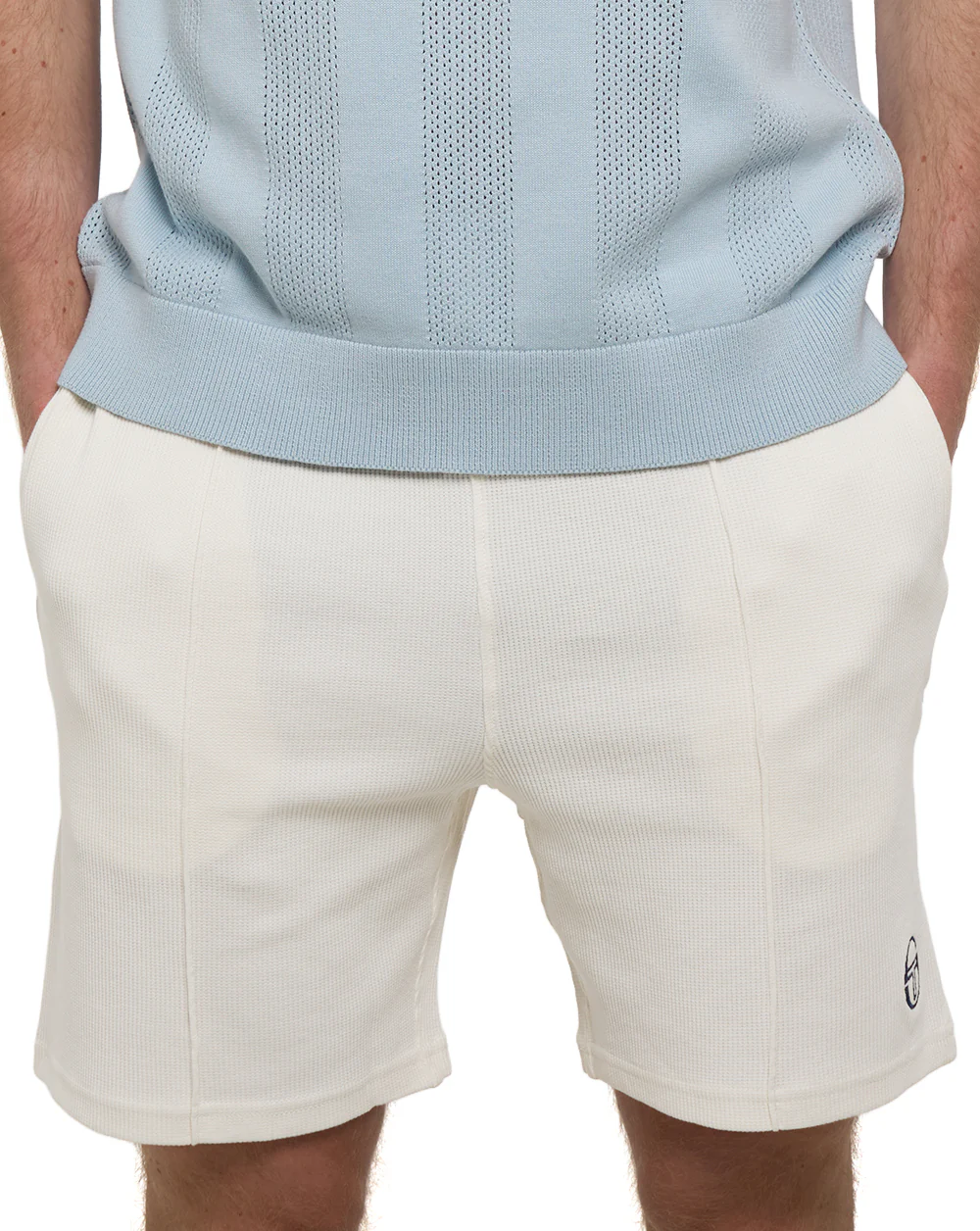 Sergio Tacchini Court Shorts Gardenia - Image 4