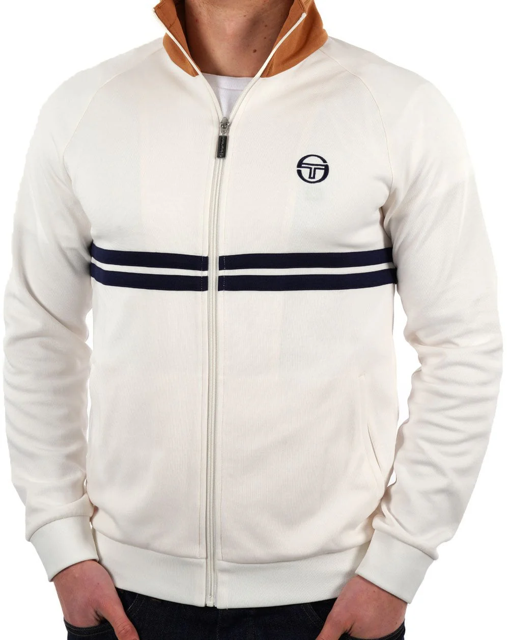 Sergio Tacchini Dallas Track Top Gardenia - Image 3