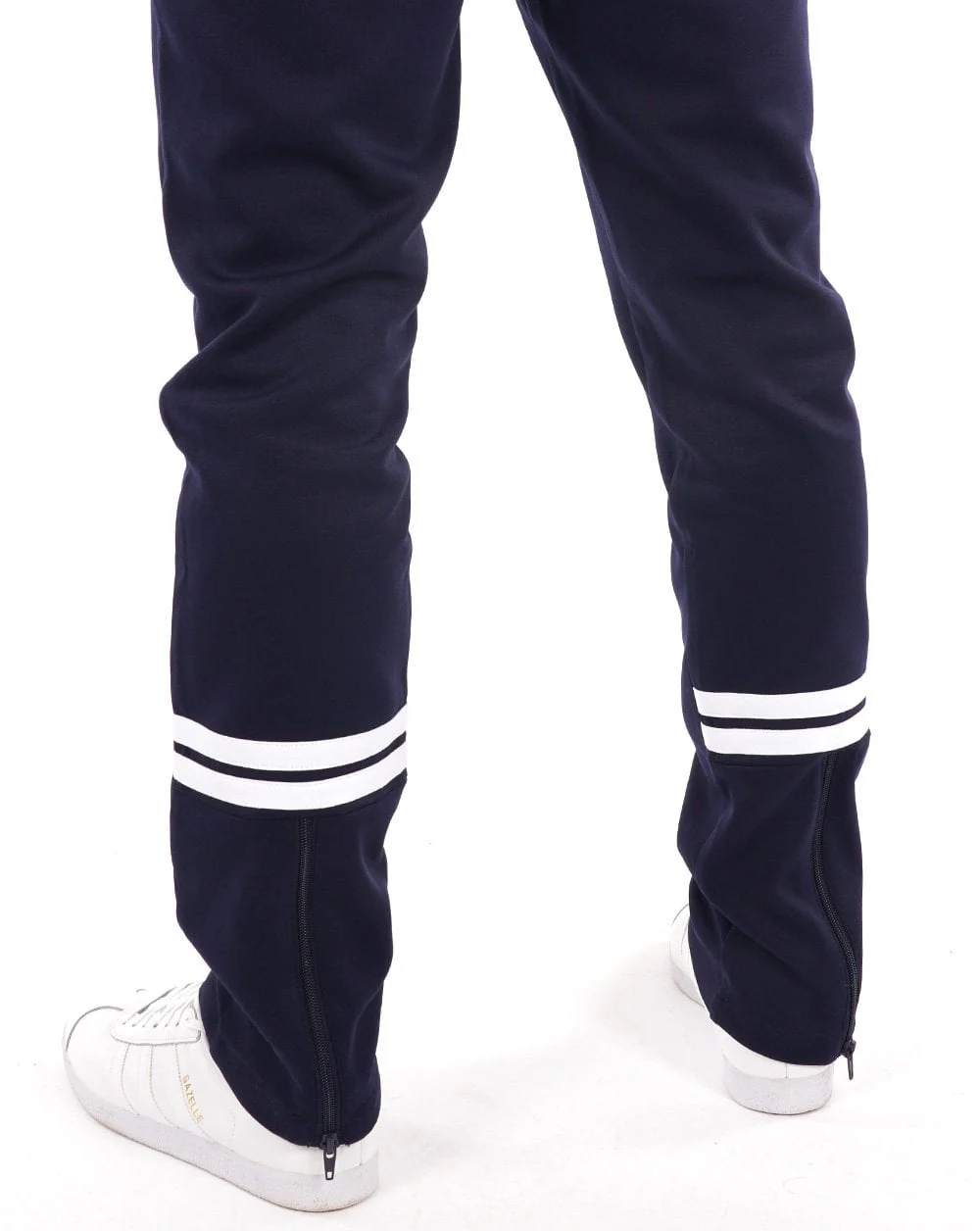 Sergio Tacchini Dallas Zip Track Pants Navy/White - Image 2