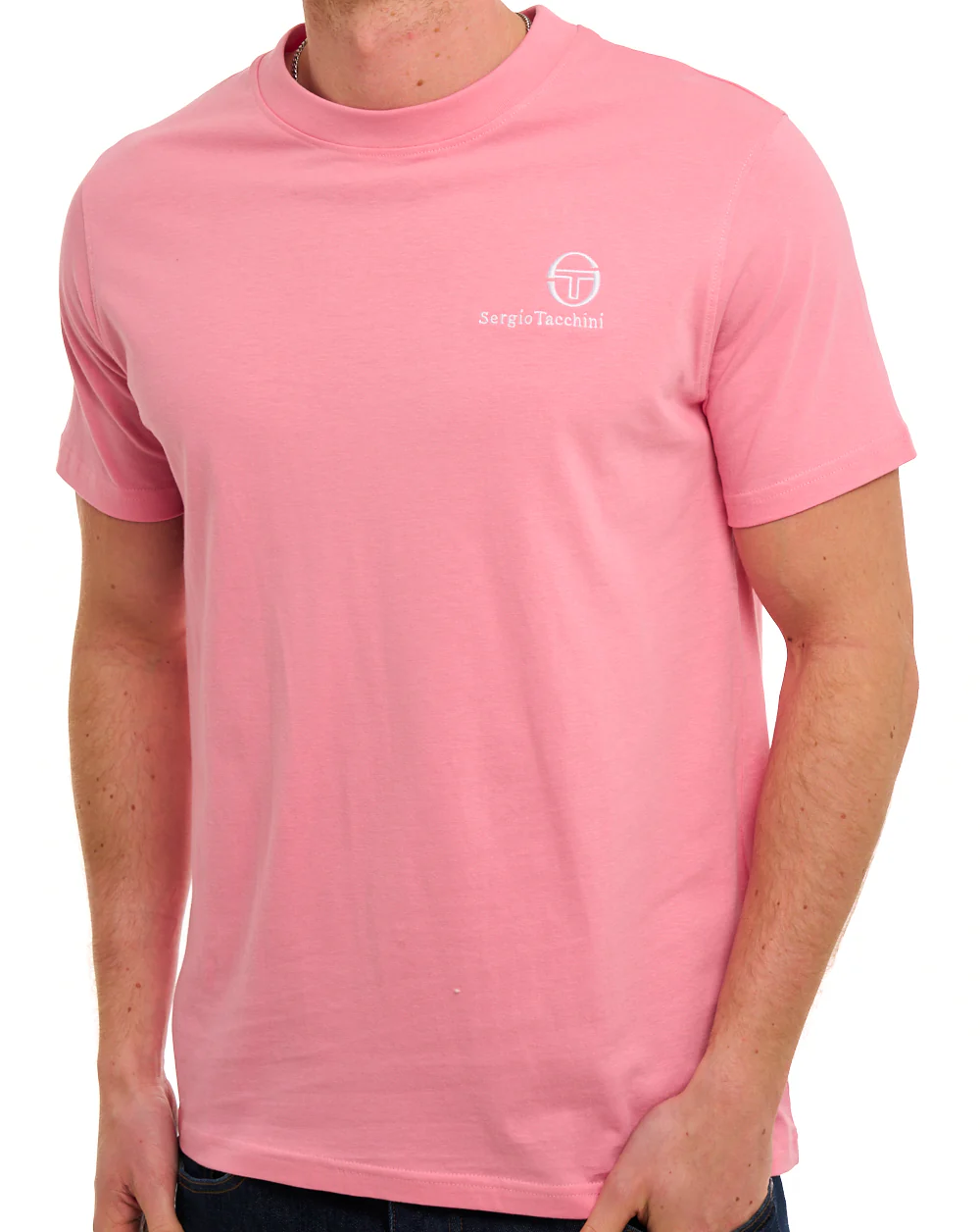 Sergio Tacchini Felton T Shirt Pink - Image 2
