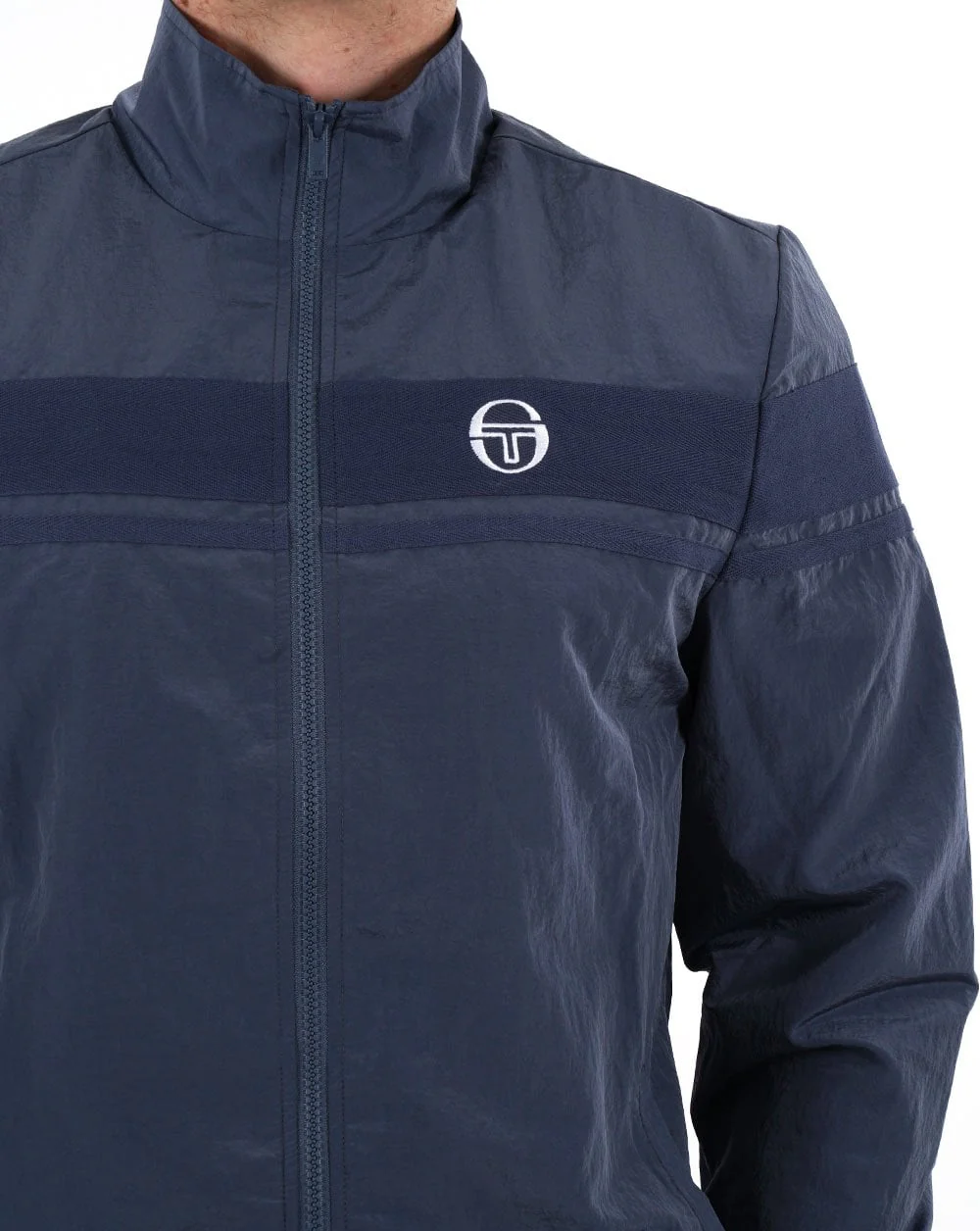 Sergio Tacchini Fred Masters Jacket Grey / Blue - Image 2