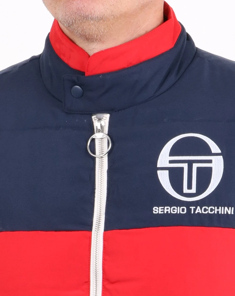 Sergio Tacchini Ice Jacket Navy/red/white - Image 2