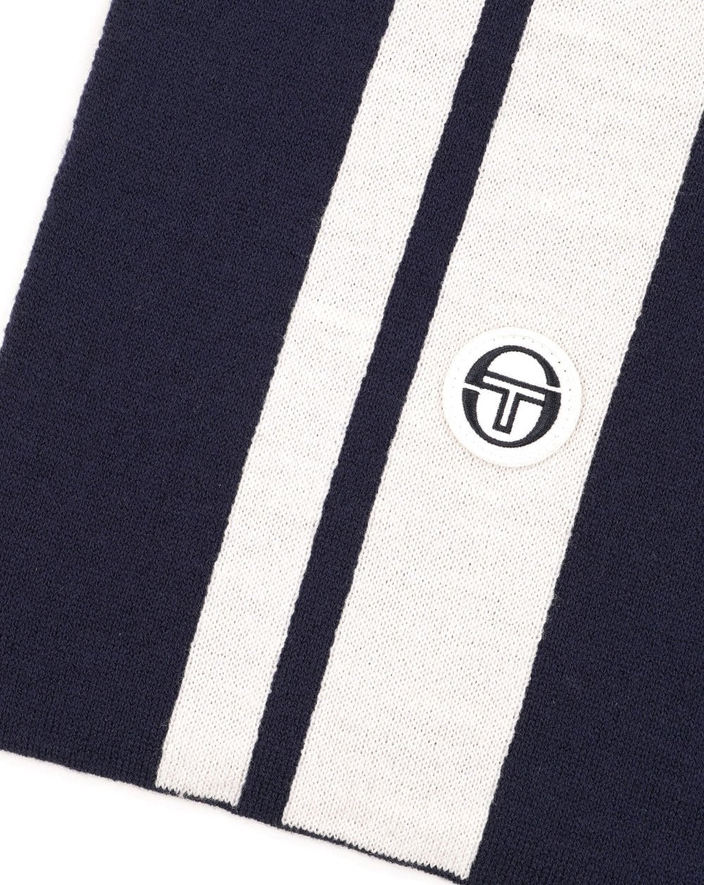 Sergio Tacchini Matchday Scarf Navy Blue/Gardenia - Image 2