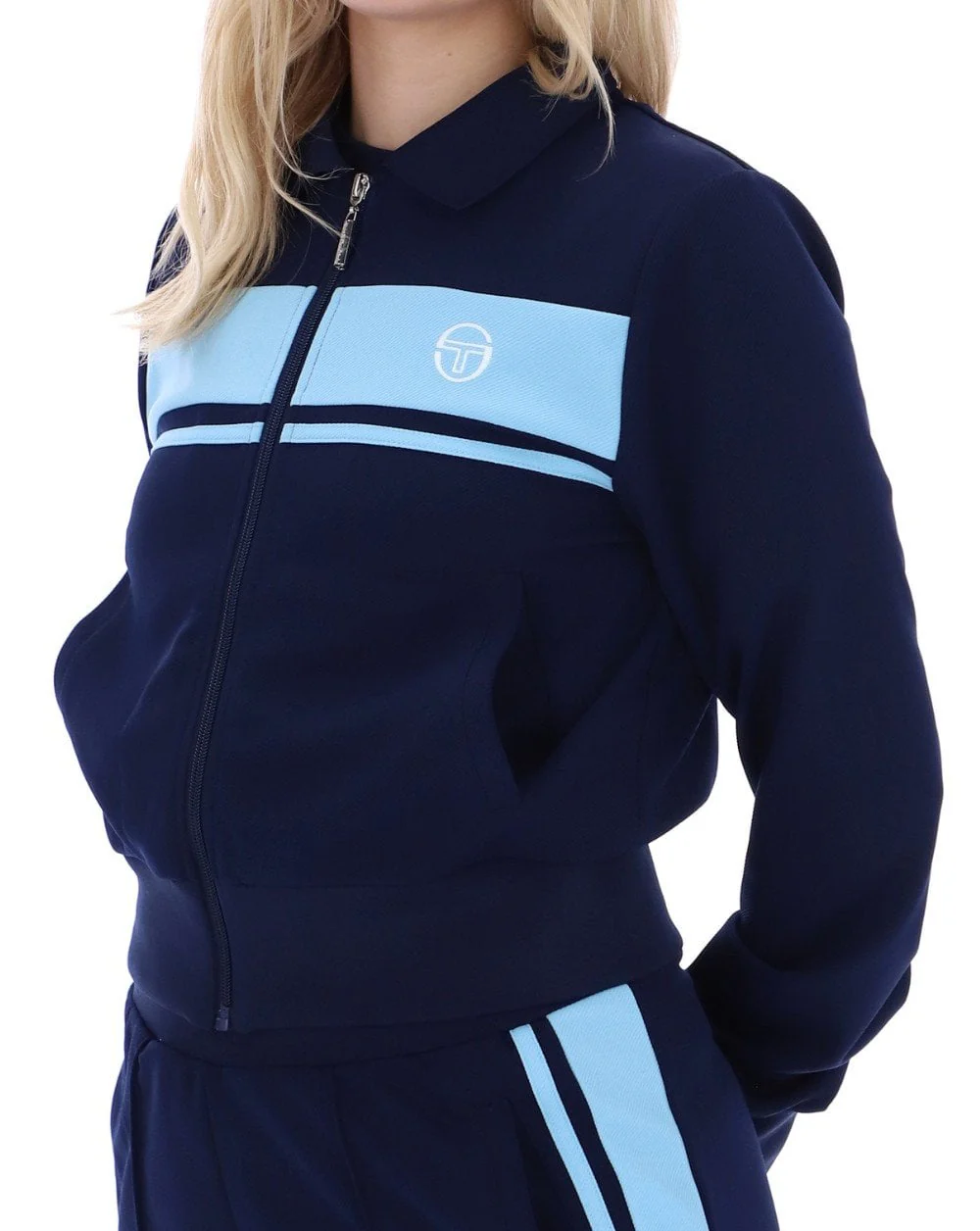Sergio Tacchini Miss Masters Track Top Navy/Blue - Image 2