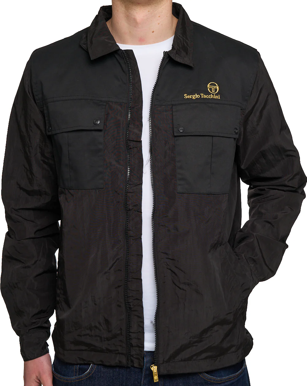 Sergio Tacchini Nuno Overshirt Black