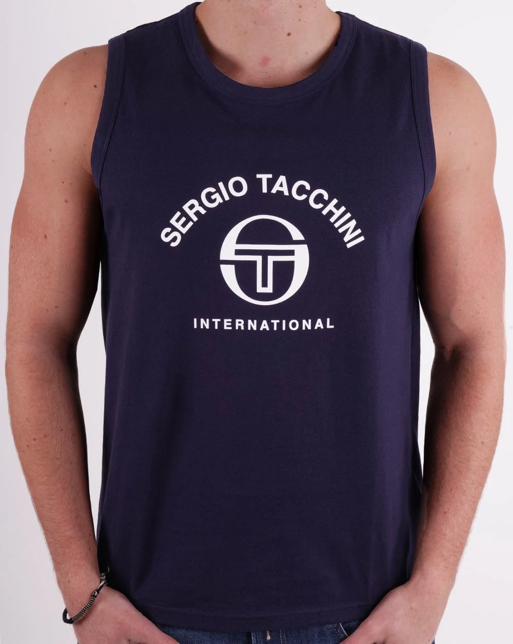 Sergio Tacchini Paquino Vest Navy Blue