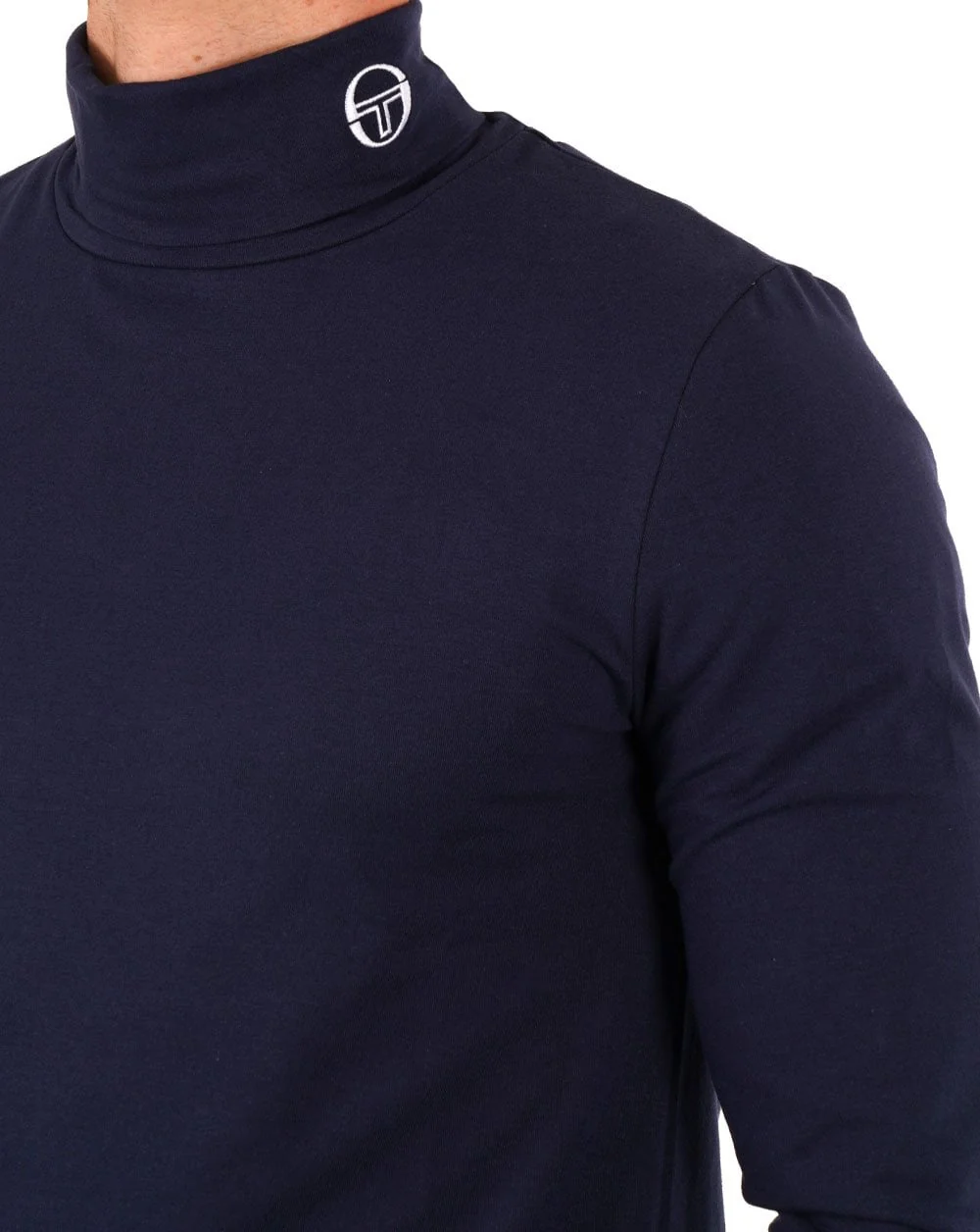 Sergio Tacchini Roll Neck Navy
