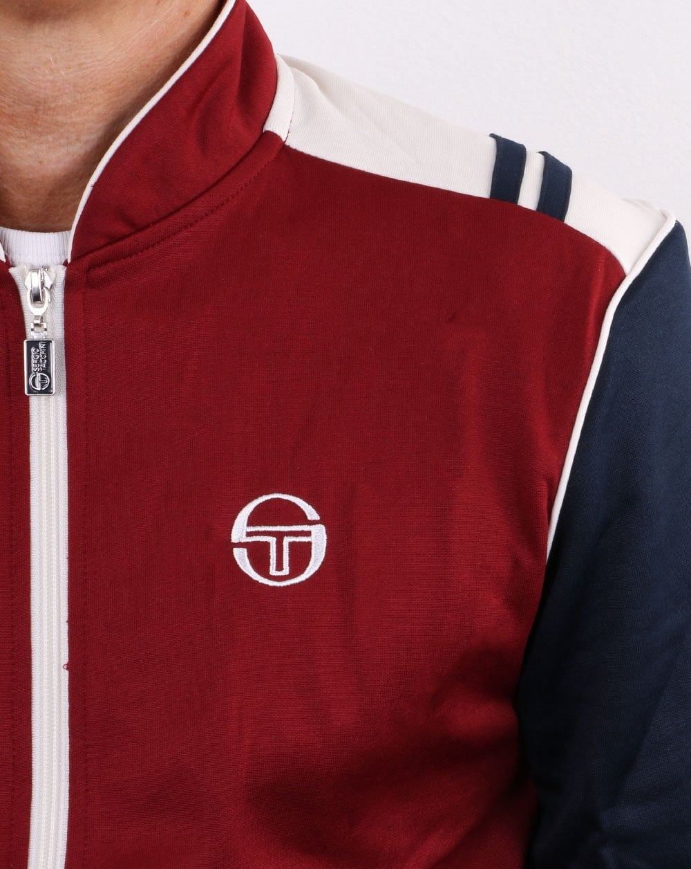 Sergio Tacchini Sammy Track Top Merlot - Image 3