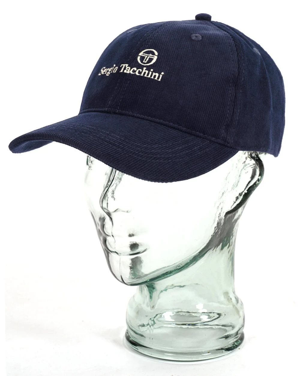 Sergio Tacchini Sarry Corduroy Cap Navy Blue