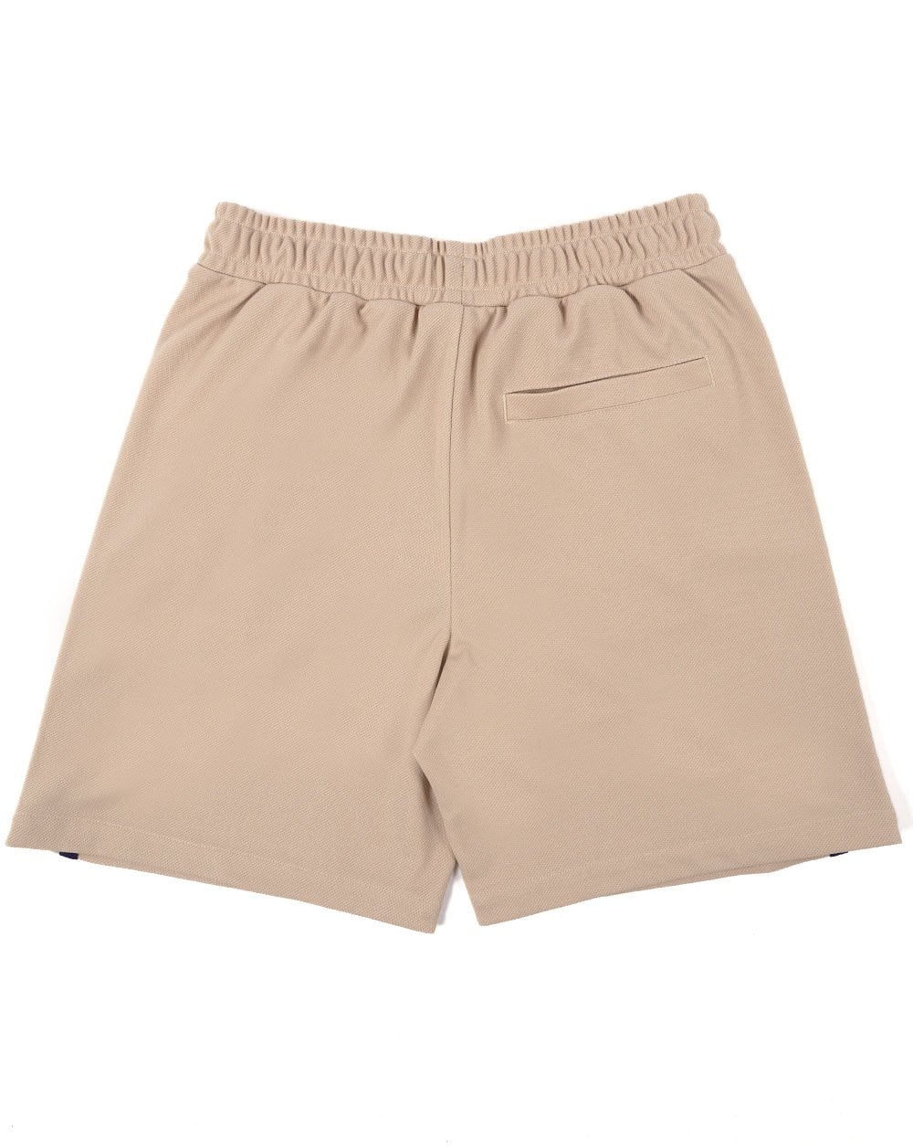 Sergio Tacchini Striped Casual Shorts Stone/Navy Blue - Image 2