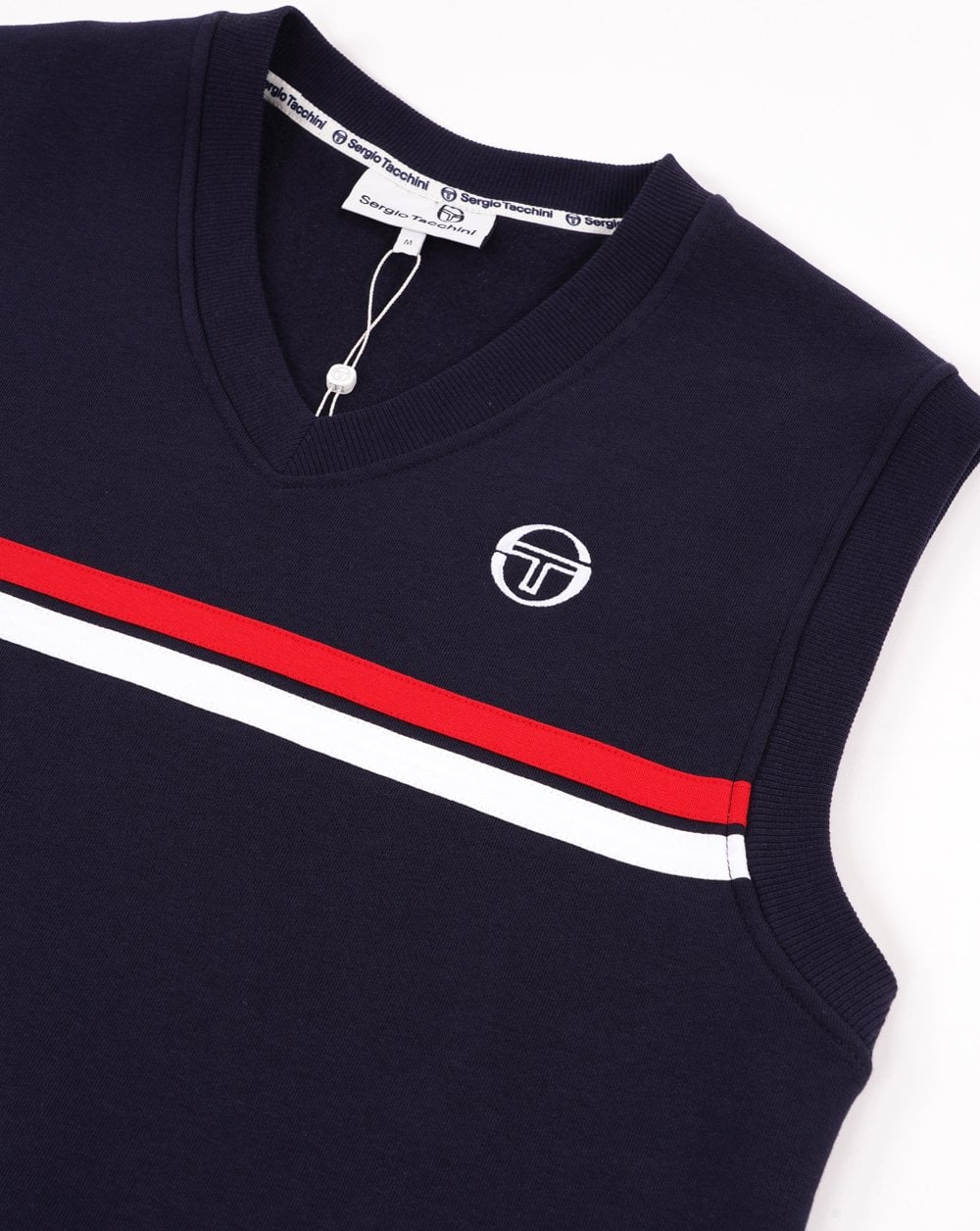 Sergio Tacchini Supermac Tank Sweat Navy - Image 3
