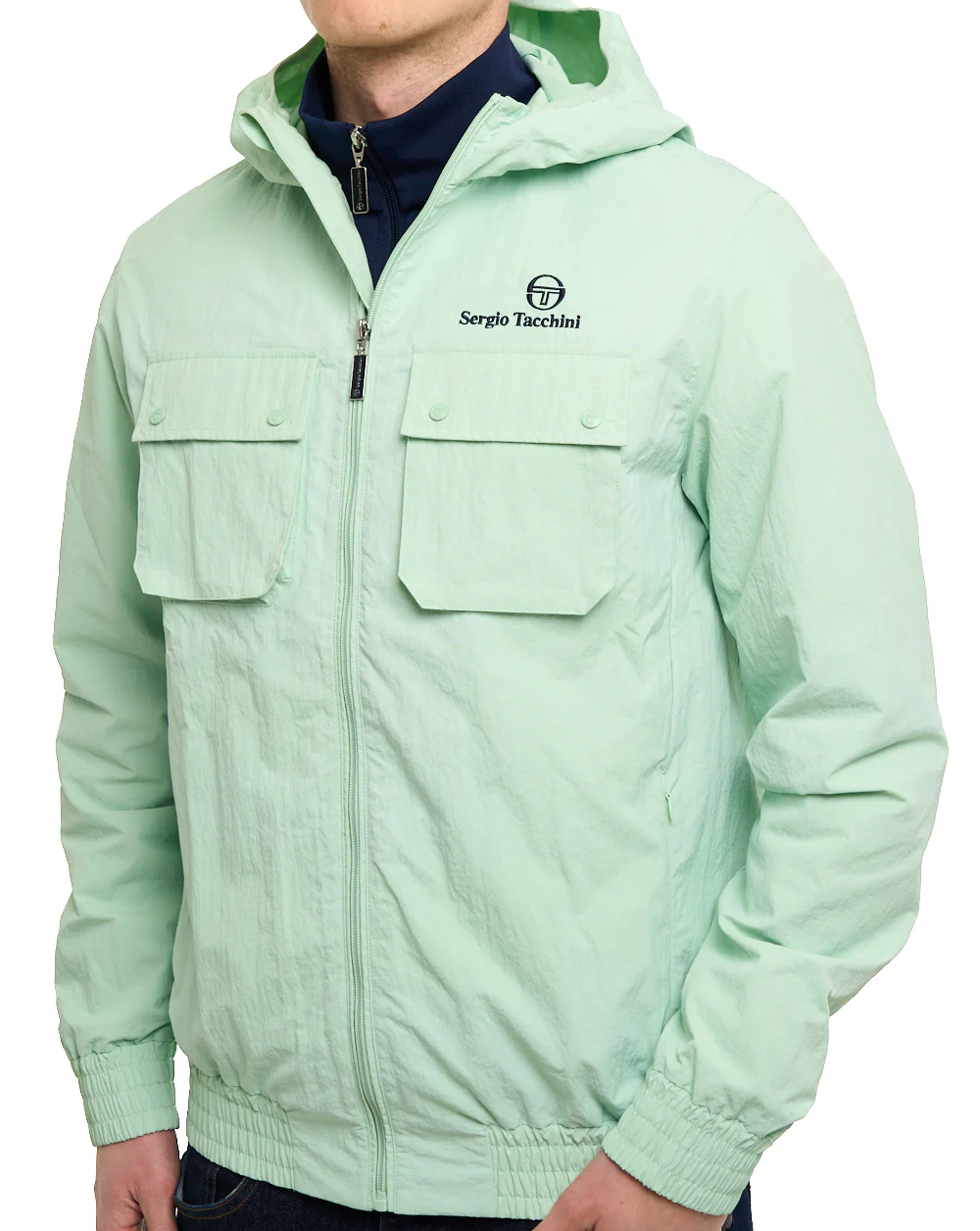 Sergio Tacchini Terrace Pocket Jacket Mint - Image 4