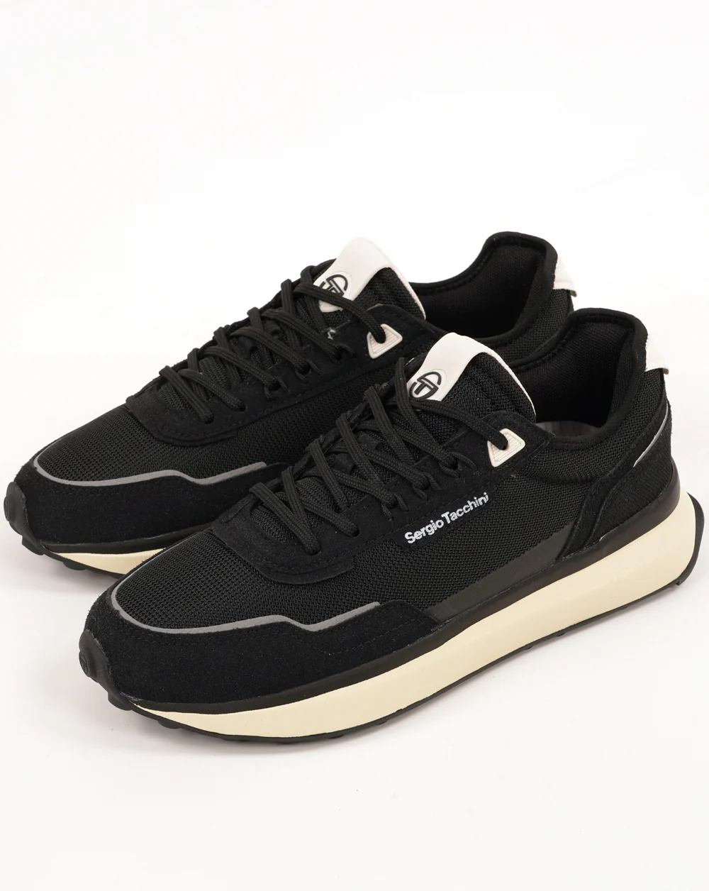 Sergio Tacchini Verona Trainers Black/Gardenia - Image 3
