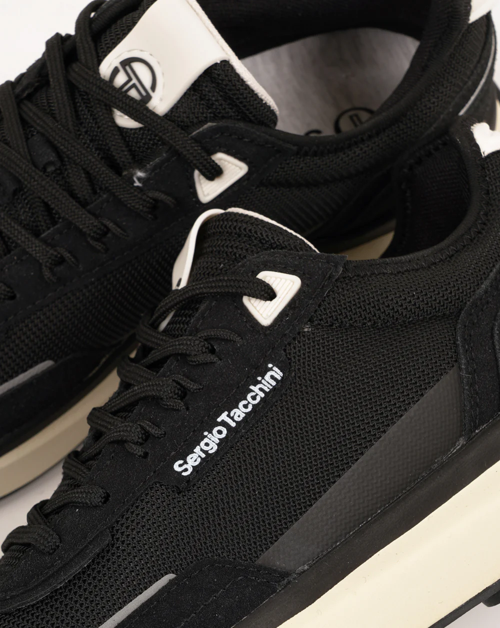 Sergio Tacchini Verona Trainers Black/Gardenia - Image 4
