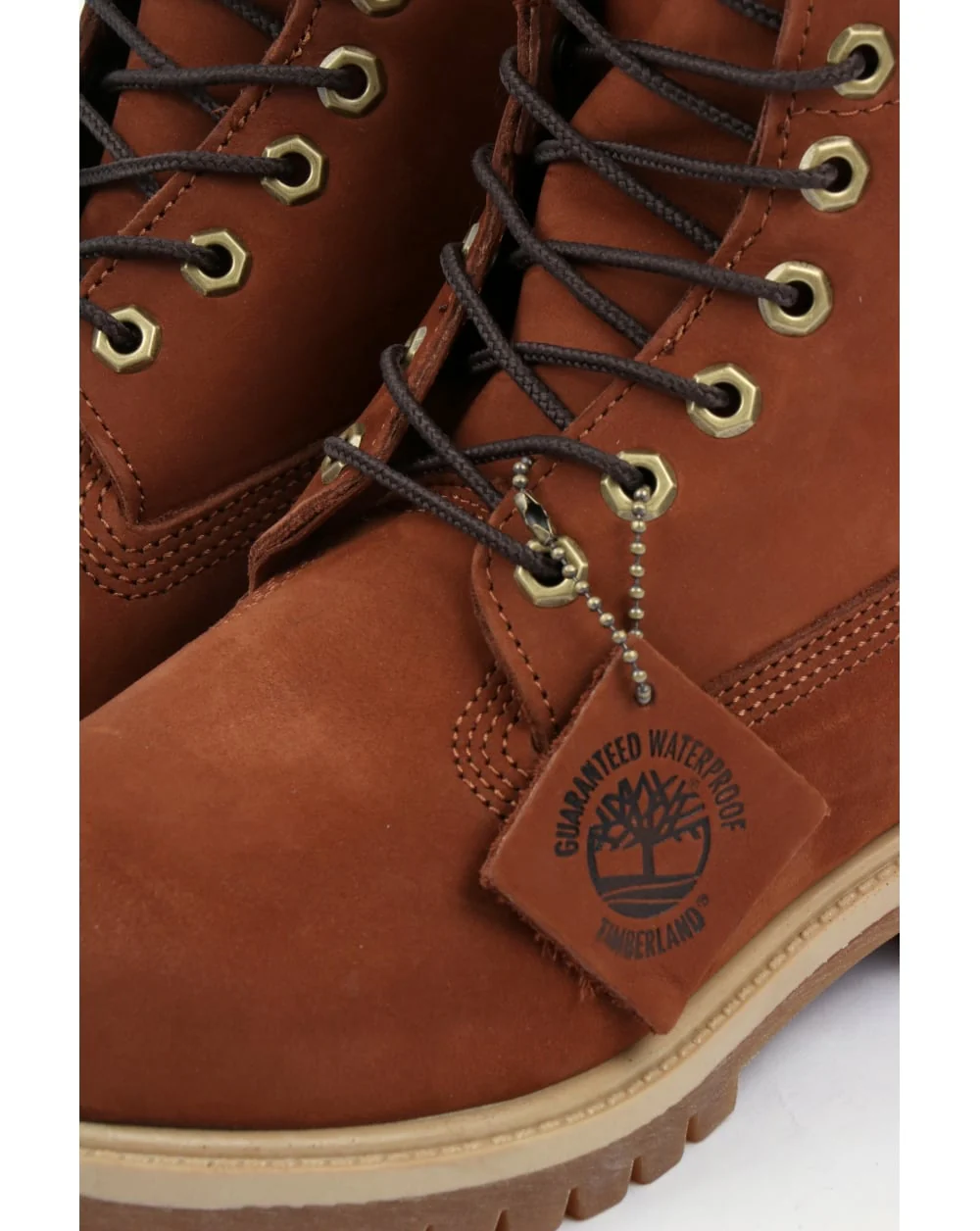 Timberland 6 Inch Premium Boots Dark Tan - Image 2
