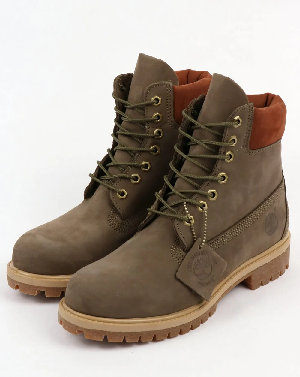 Timberland 6 Inch Premium Boots Grey
