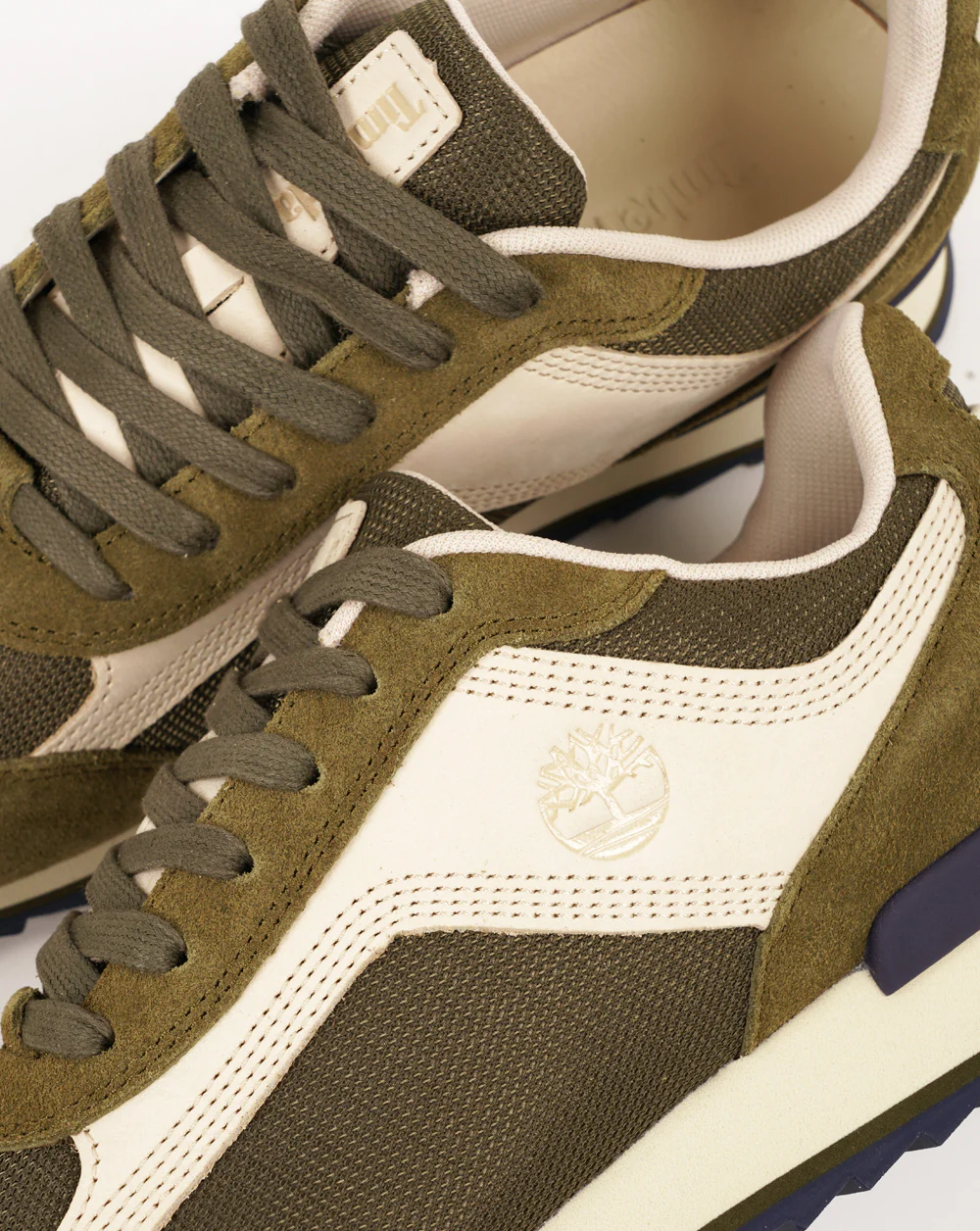 Timberland Scout Heights Trainers Light Beige/Brown - Image 3