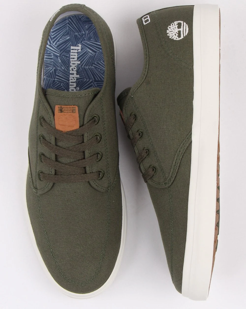 Timberland Union Wharf Derby Trainer Khaki - Image 2