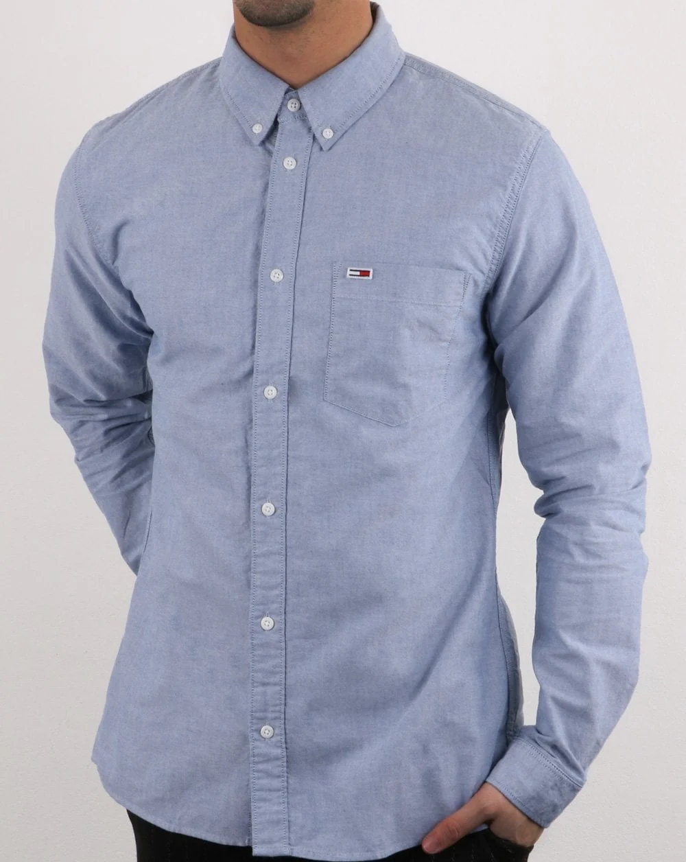 Tommy Hilfiger Classic Oxford Shirt Black Iris - Image 2
