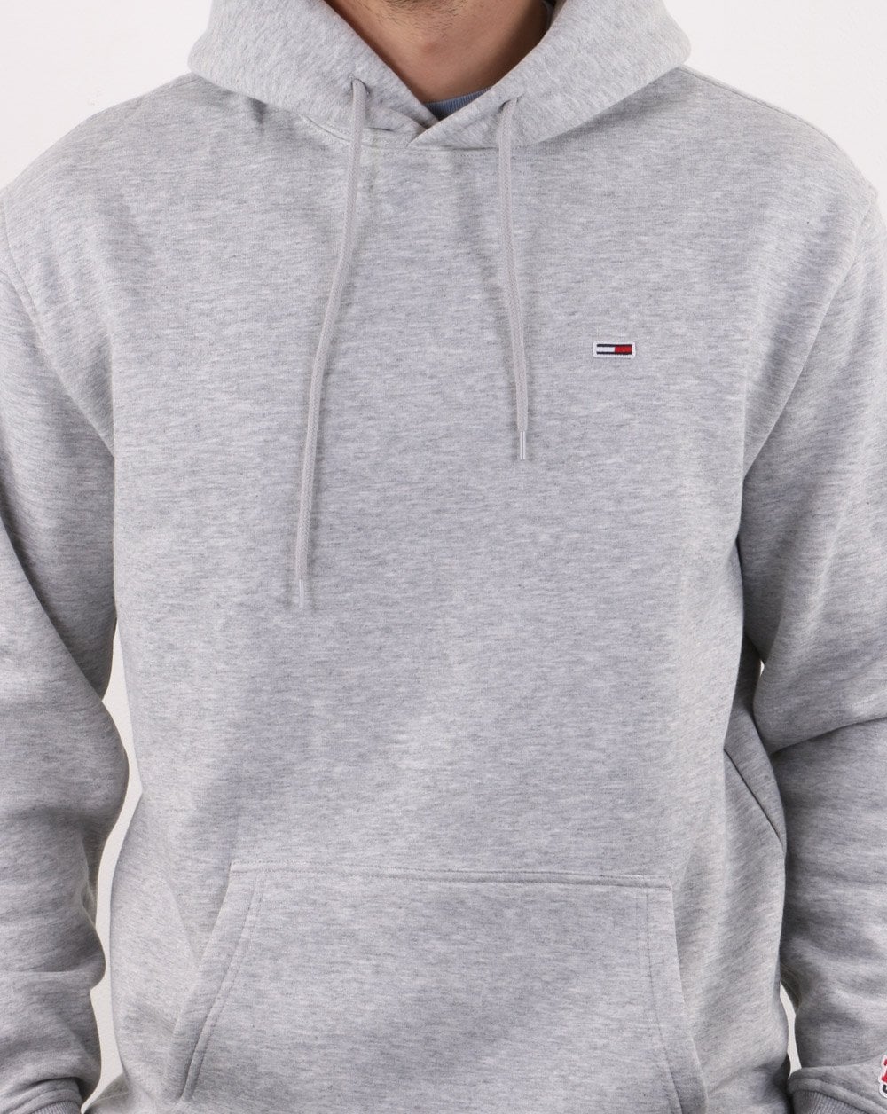 Tommy Hilfiger Classics Hoodie Light Grey - Image 4