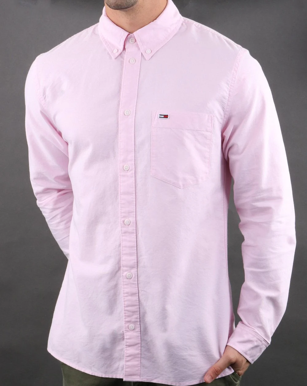 Tommy Hilfiger Classics Shirt Pink - Image 2