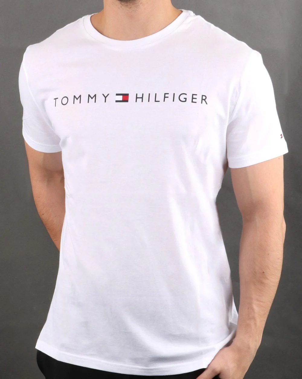 Tommy Hilfiger Logo T-shirt White - Image 2