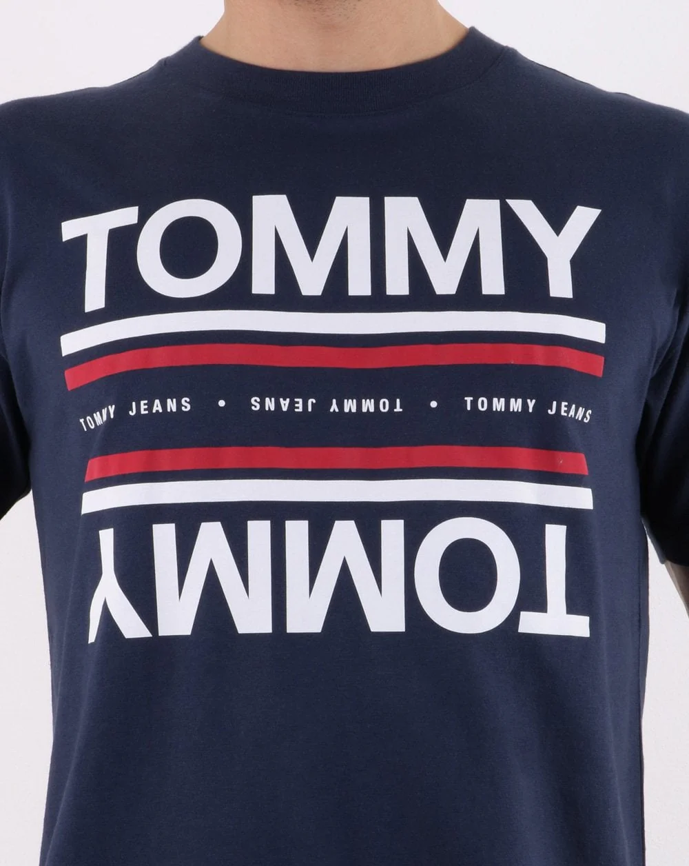 Tommy Hilfiger Reflection T-shirt Dark Navy - Image 3