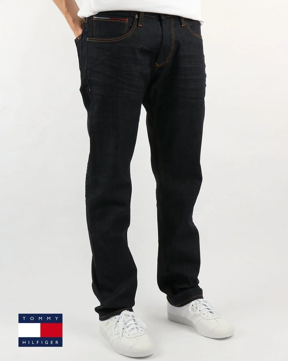 Tommy Hilfiger Ryan Straight Fit Jeans Rinse Comfort