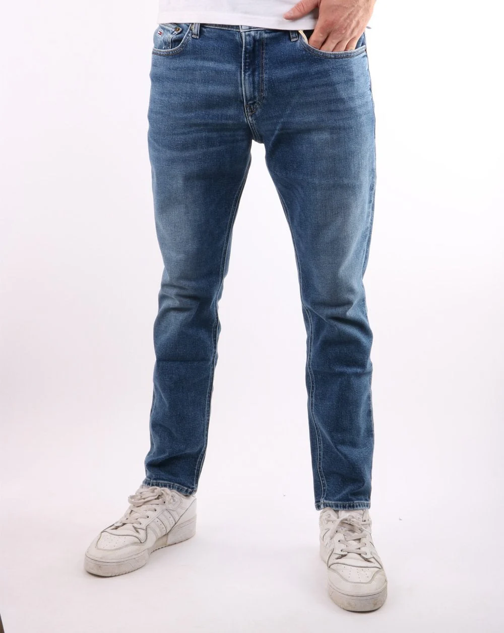 Tommy Hilfiger Ryan Straight Jeans Barton Mid Blue