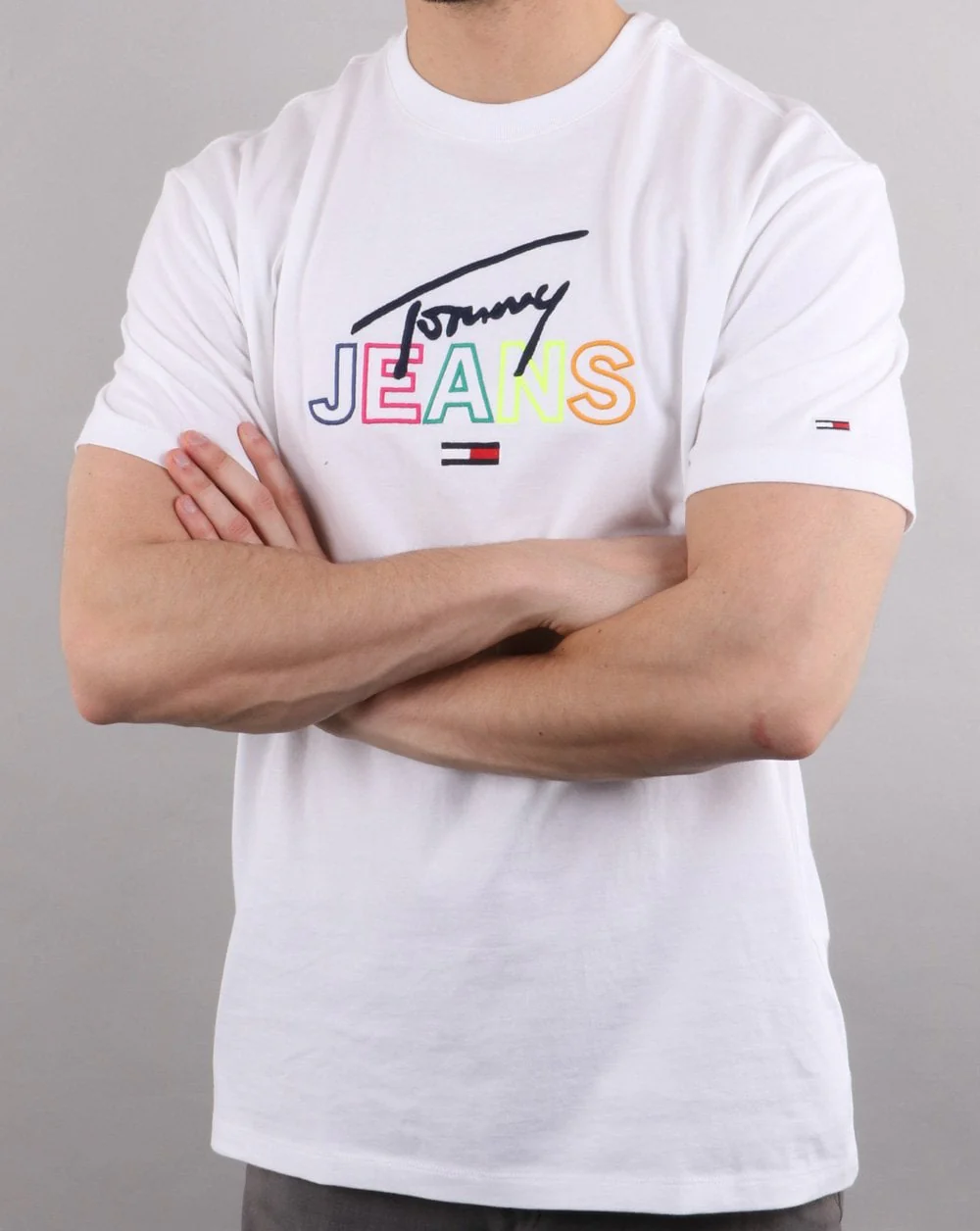 Tommy Hilfiger Script Tee Classic White - Image 3
