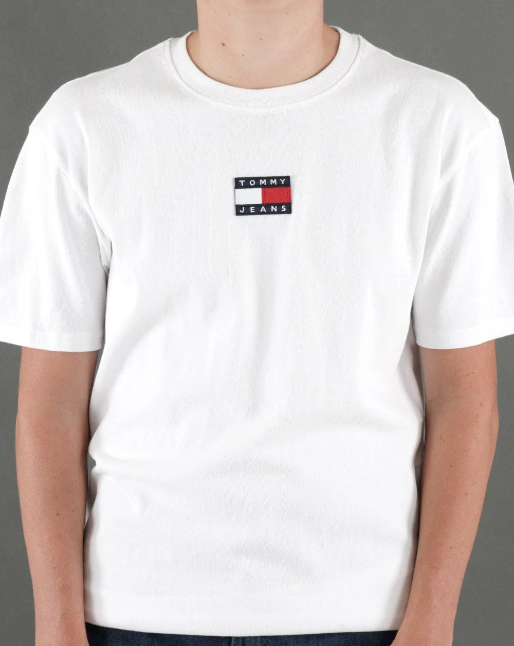 Tommy Jeans Badge T-shirt White - Image 3