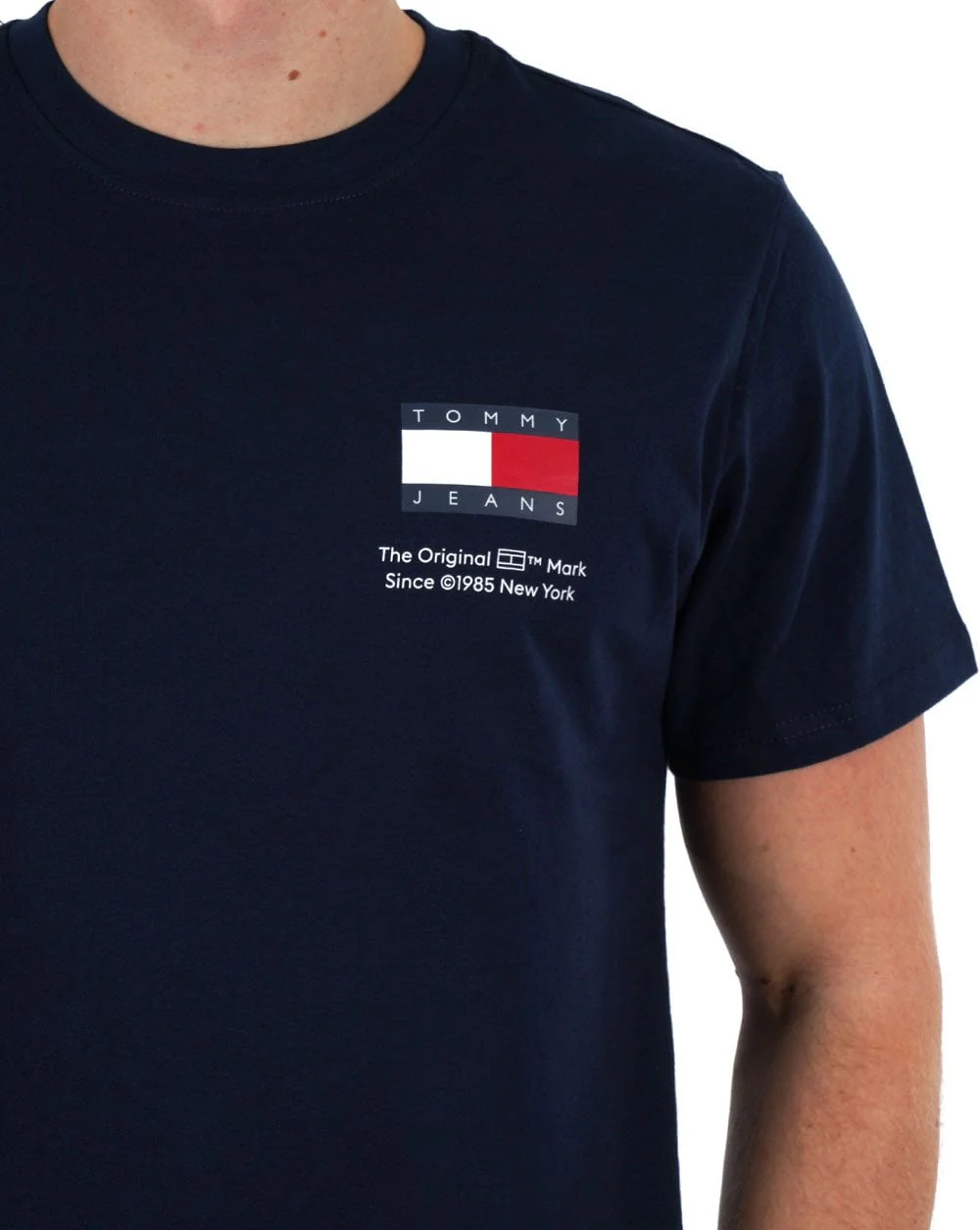 Tommy Jeans Essential Logo T-shirt Dark Navy - Image 2