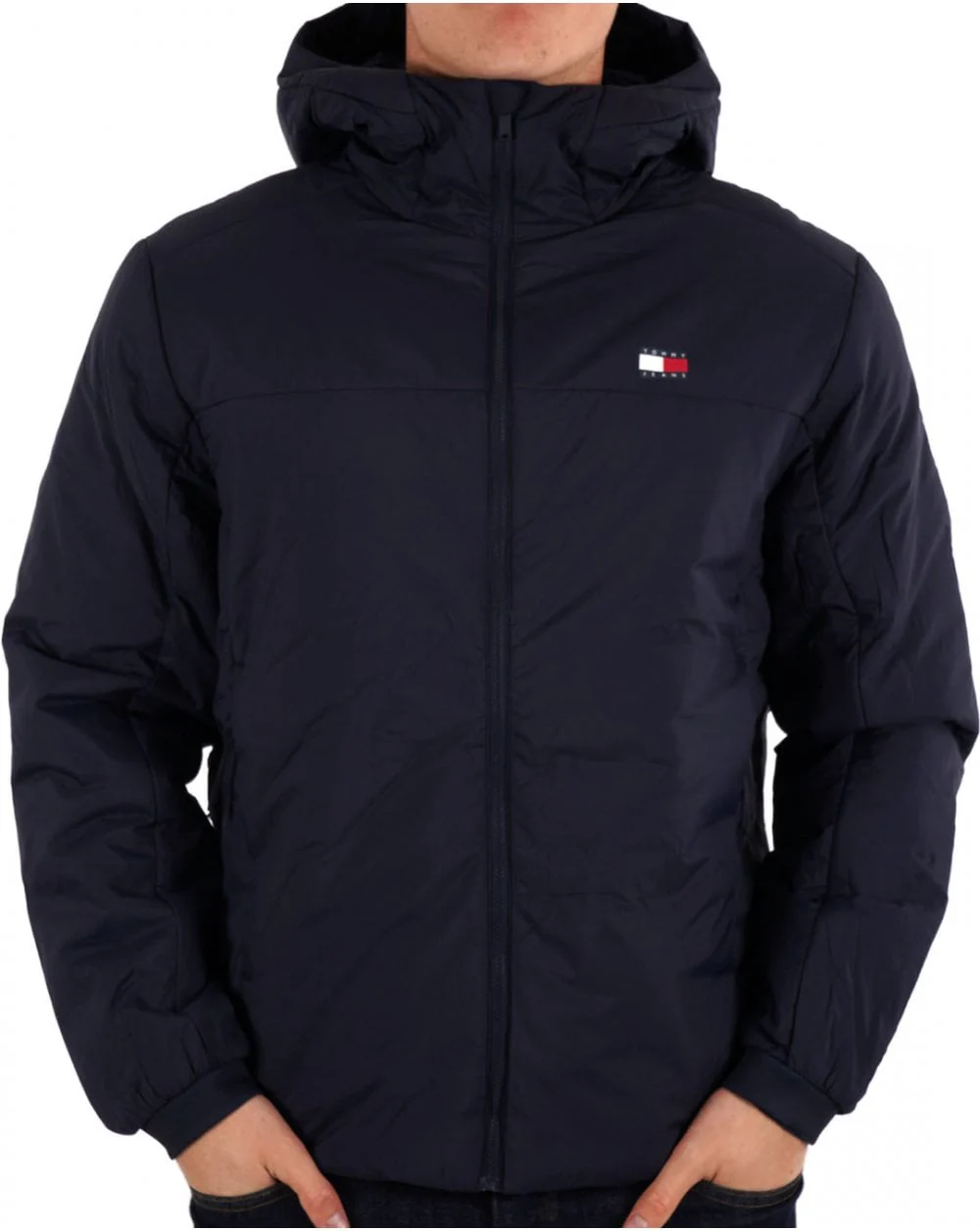 Tommy Jeans Lightweight Hooded Jacket Navy