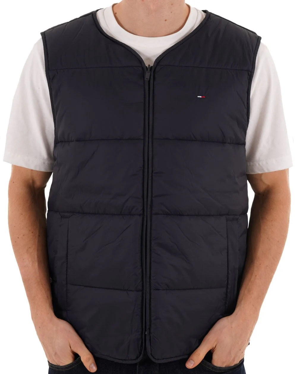 Tommy Jeans Padded Chicago 3-In-1 Jacket Dark Navy - Image 5
