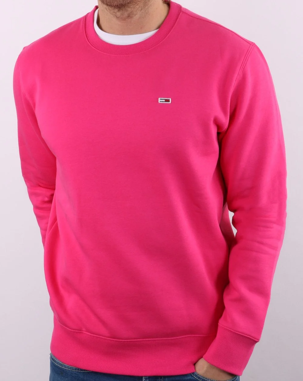 Tommy Jeans Sweatshirt Cerise Pink - Image 2