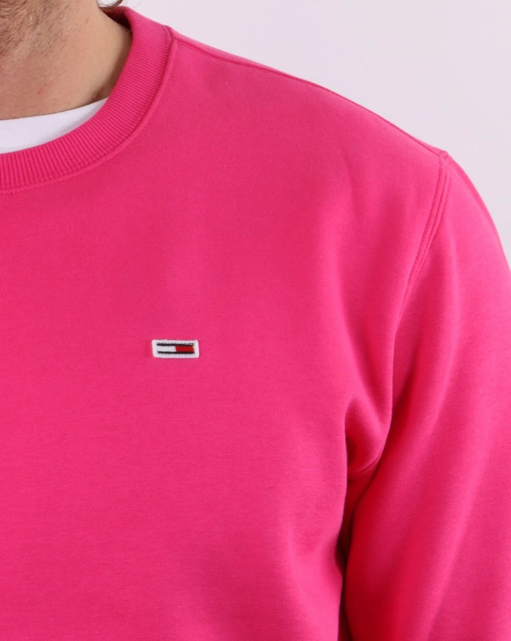 Tommy Jeans Sweatshirt Cerise Pink - Image 3