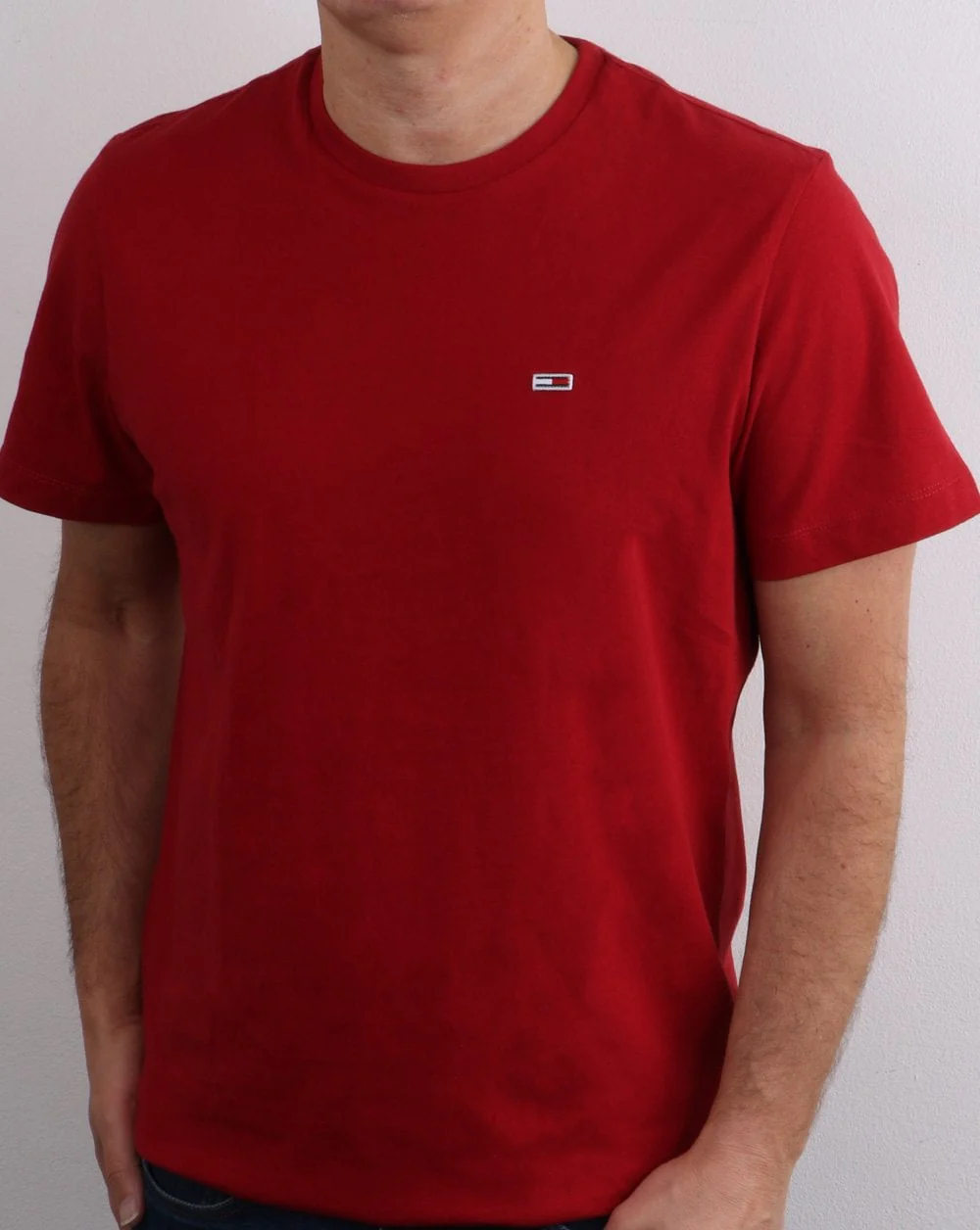 Tommy Jeans T-shirt Deep Red - Image 3