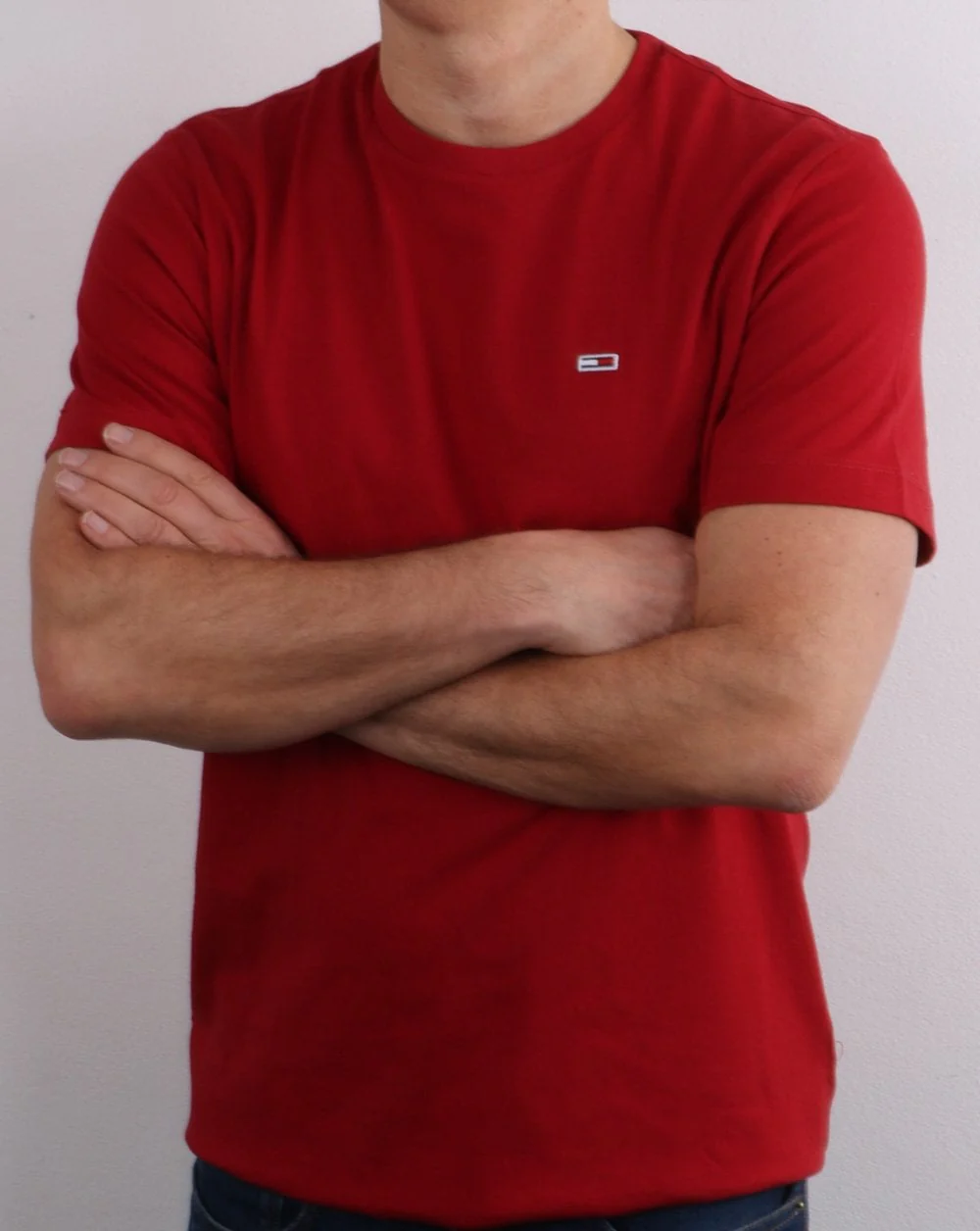 Tommy Jeans T-shirt Deep Red - Image 4
