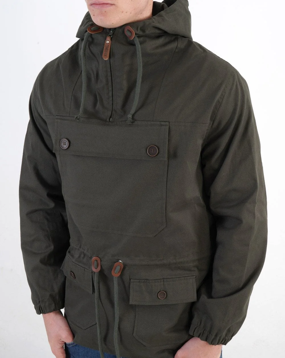 Trojan Overhead Scooter Jacket Army - Image 2
