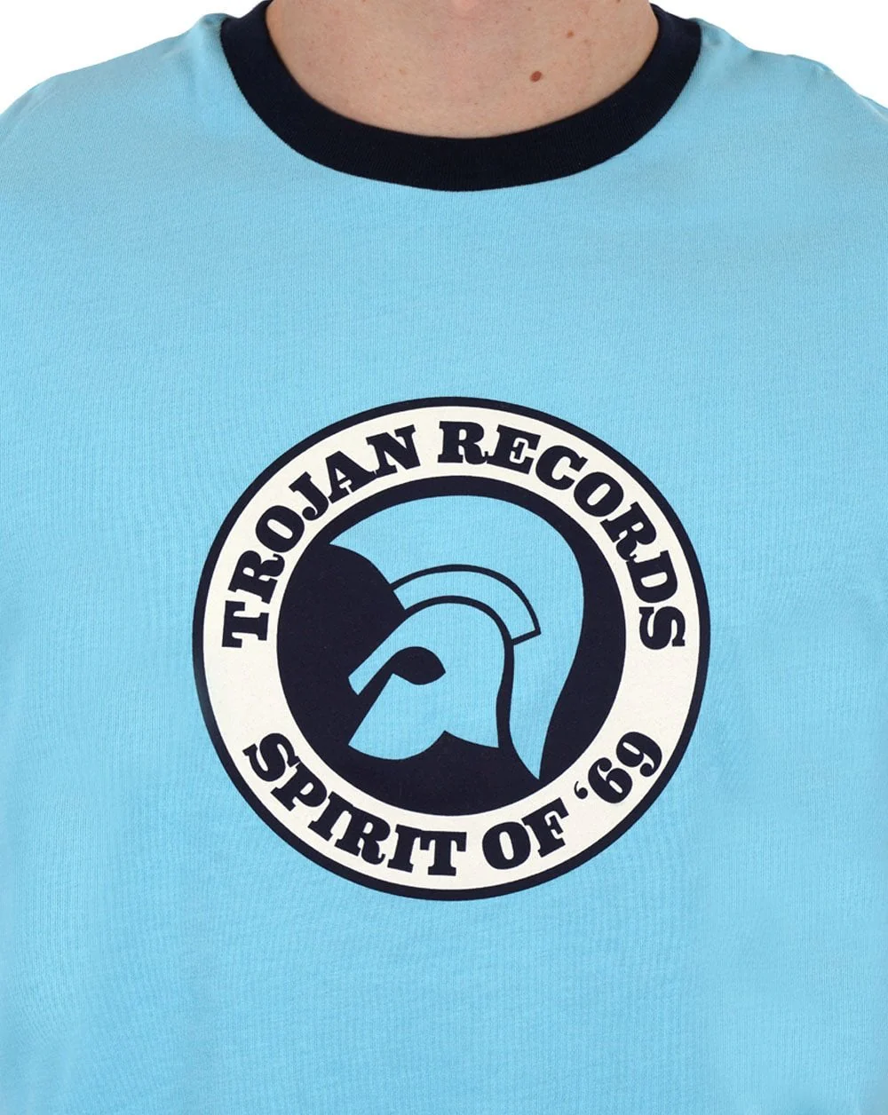 Trojan Spirit Of 69 T-shirt Mint Blue - Image 2