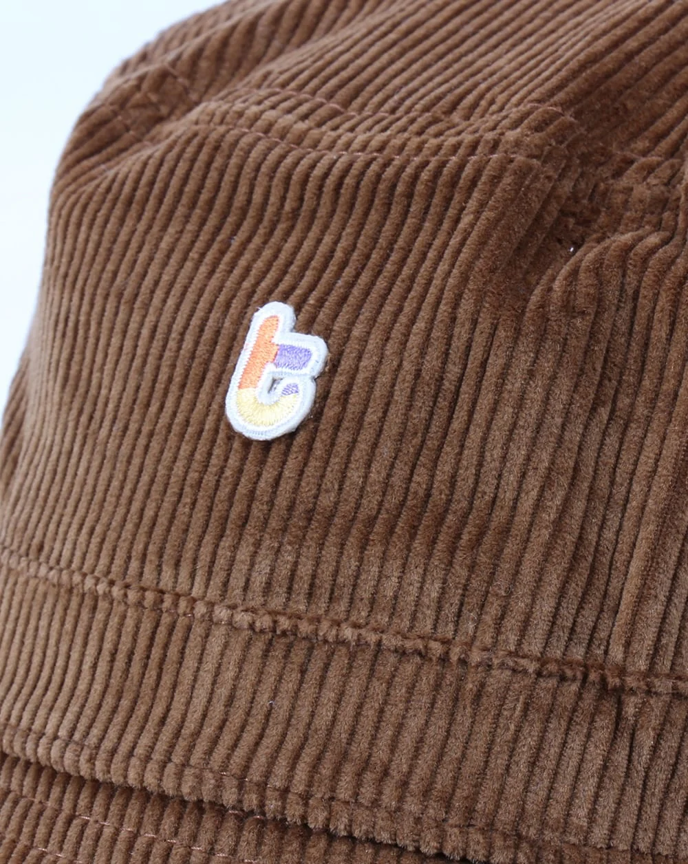 Tuktuk Cord Logo Bucket Hat Light Brown - Image 2