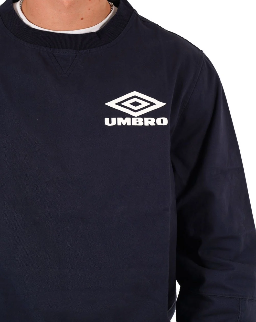 Umbro Drill Crew Sweat Dark Navy - Image 2
