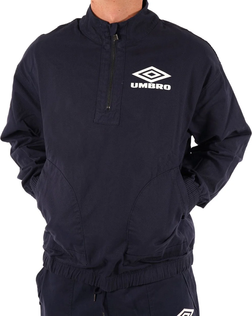 Umbro Drill Smock Dark Navy - Image 2