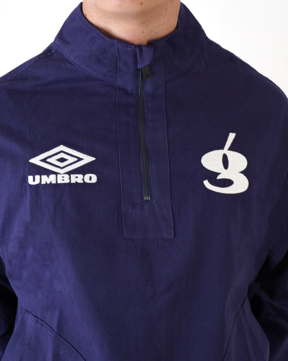 Umbro X Gio Goi Drill Smock Navy Blue - Image 3