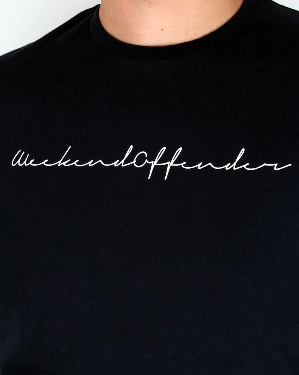 Weekend Offender Adam T-shirt Navy - Image 2