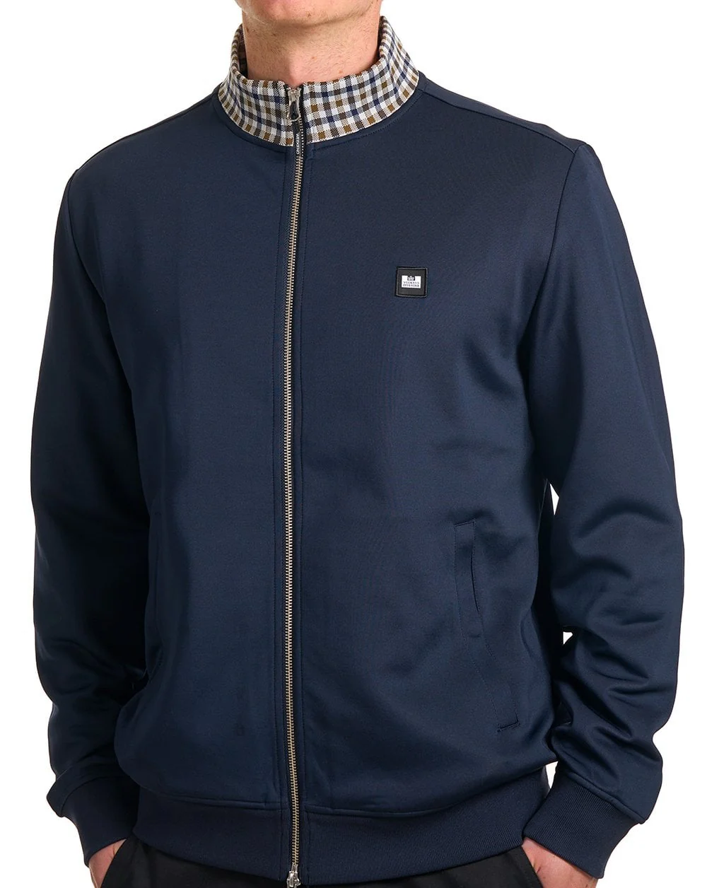 Weekend Offender Alameda Track Top Navy - Image 3